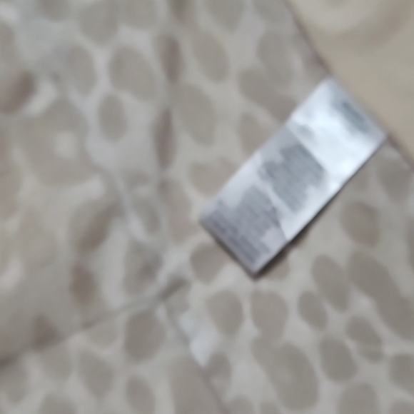 NWT Calvin Klein Women's Cream Faux Leather Moto Jacket - Picture 7 of 9